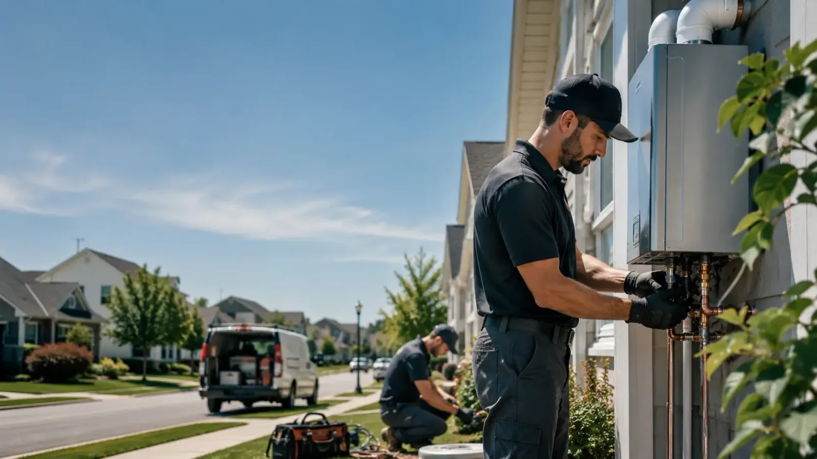 Tankless Water Heater Installation in Calliham, TX